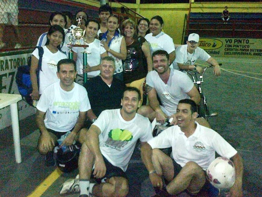 Corpoamazonia se coronó campeón en voleibol mixto