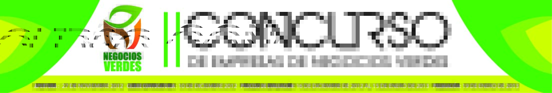 Concurso de empresas de negocios verdes Concurso de empresas de negocios verdes